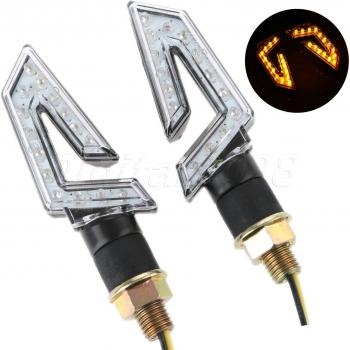 Yetaha 2PCS Motorcycle LED Turn Signal Bulbs