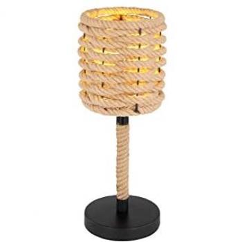 Lampada da tavolo Globo Halia nera opaca