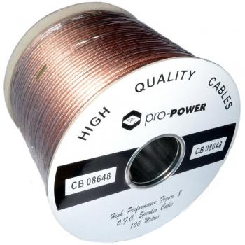 High Performance Extra Flexible OFC 196 Strand Speaker Cable 100m