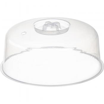 Couvercle Micro-ondes Transparent 24,5 cm Plast Team