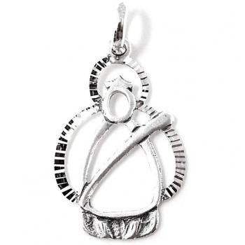 Cruz Colgante Plata Ley 925m 27 mm