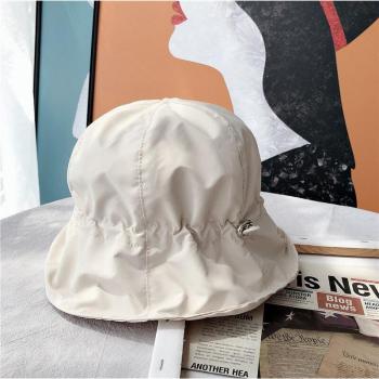 Lightweight Breathable Women's Black Fisherman Hat with Sun Protection