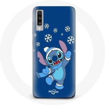 Coque Samsung Galaxy A70 Tema Neve Blu Noel