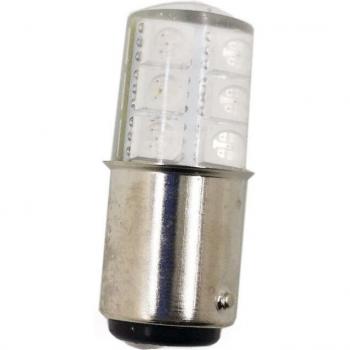 B15 24V 3W LED Indicator Lamp in White, Red, Yellow, Green