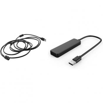 Ultra Slim 4-Port USB Hub with Extension Cable