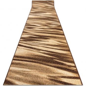 Arabica Brown Heat-Set Fryz Runner 70 cm