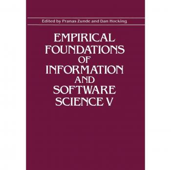 Empirical Foundations of Information and Software Science V