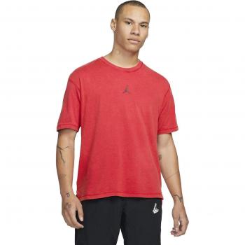 T‑shirt Nike Air Jordan Rouge – Polypropylène, Manches courtes