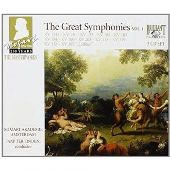 Symphony Collection Vol. 1: Mozart by Jaap Ter Linden (Amsterdam CD, Used)