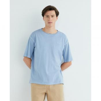 Gant T-Shirt A Maniche Corte Sunfaded Ice Blue M