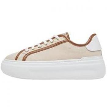 FURLA Women’s Beige Sneakers (Size 8 US) – Lace-Up