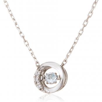Starry Night Blue Topaz Silver Chain