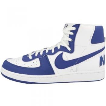 Nike Terminator High Herren Sneaker Blau Weiß 42,5