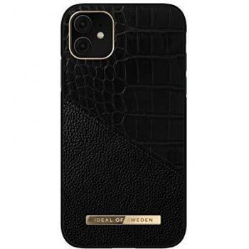 Custodia in pelle scamosciata vegana IDEAL OF SWEDEN per iPhone 11/XR