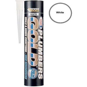 Everbuild Gold Mould Shield Sealant – 290 ml (White)