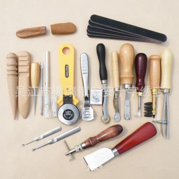 Kit artisanal cuir DONYAMY, 20 pièces