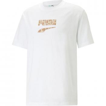 Camicetta Puma Downtown Manica Corta L Bianco