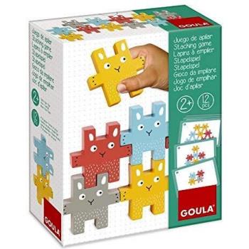 Goula Häschen-Stapelspiel 12-teilig | Spiel | Deutsch | 2022 | Jumbo Spiele GmbH