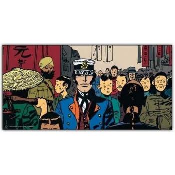 Artopweb Pratt Corto Lointain – Tige en bois 50x25x1,8 cm