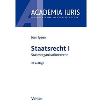 Staatsrecht I: Staatsorganisationsrecht