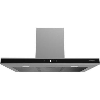Campana de cocina Inox Infiniton CMPT‑T98B – 90 cm, 250 W, 800 m³/h, T invertida y diseño moderno