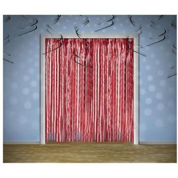 Cortina für Partys rot 90x250cm