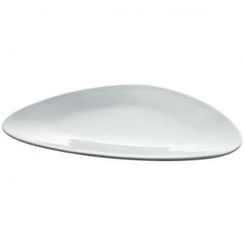 Piatto Dessert Bianco Colombina 24 cm