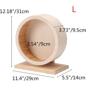 Wooden Spinner Wheel for Gerbils