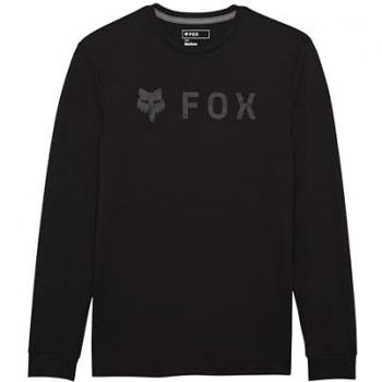 Fox Absolute Tech Langarm Schwarz – Herren Premium-Tech Tee XL