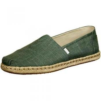 TOMS Homme Alpargata Mocassin Corde, Vert bonsaï, 42 EU