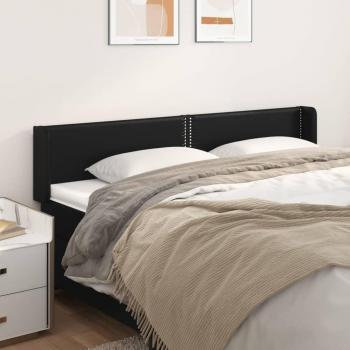 VidaXL Kopfteil für Bett Schwarz