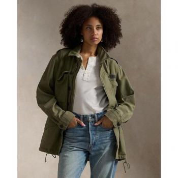 Polo Ralph Lauren – Chaqueta Verde M – Algodón, Estilo Casual