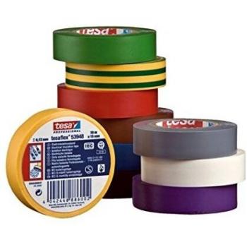 Cinta aislante pvc bicolor 20mx19mm