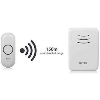 Byron DBY-22312UK Wireless Plug-In Doorbell
