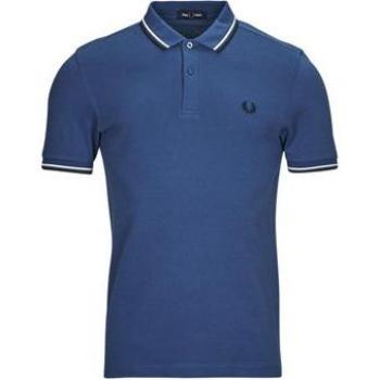 Fred Perry Polo mit gestreiftem Kragen