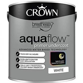 Crown Aquaflo Primer Undercoat White (2.5 L)