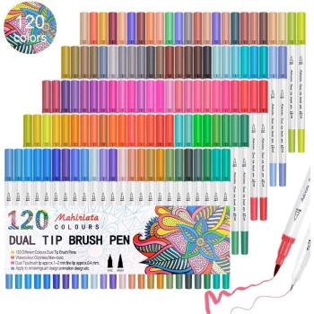 Pincel Artístico Rotulador Dual Tip