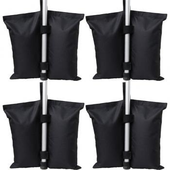 Outdoor‑Stabilitätsgewicht 4 × Sandtasche – für Zelt, Baldachin und Terrasse