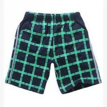 Boys' Casual Plaid Shorts