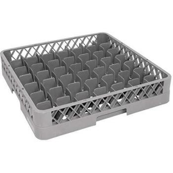 Vogue 49-Compartment Glass Display Rack