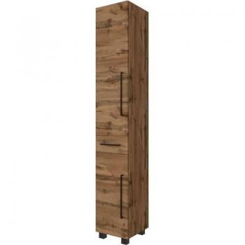 Eiche Hochschrank MANLY-03 für das Bad