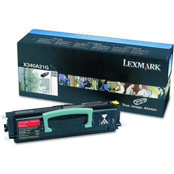 Lexmark Black Toner for X340n/X342n (2,500 page yield)