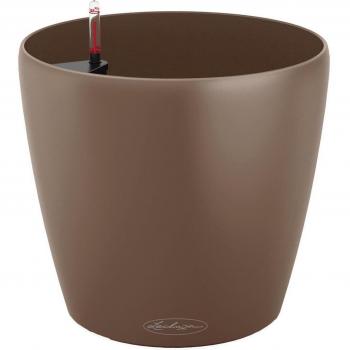 LECHUZA CLASSICO Color 18 Self-Watering Pot Nutmeg