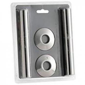 Arroll Black Nickel Pipe Covers 130 x 18mm