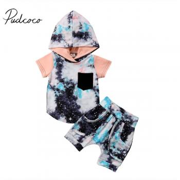 Baby Boy Graffiti Stars Hoodie and Pants Set (6M-4T)