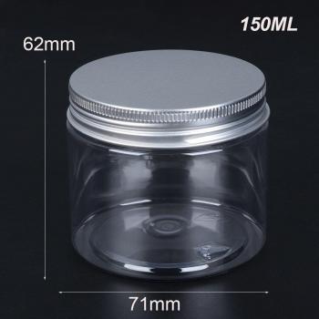 Botella de muestra transparente vacía 30-250ml