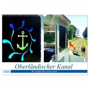 Wandkalender Oberländischer Kanal 2024