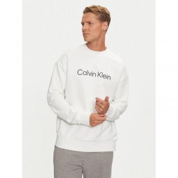 Felpa CK Hero Logo Bianco Comfort Fit