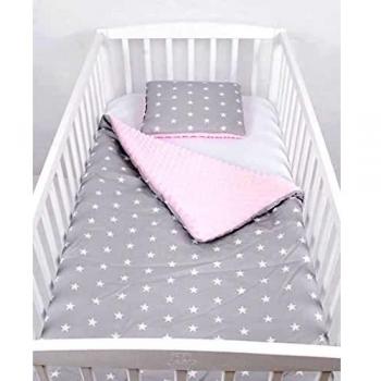 BABYLUX Babydecke Krabbeldecke MINKY Kuscheldecke 75 x 100 cm