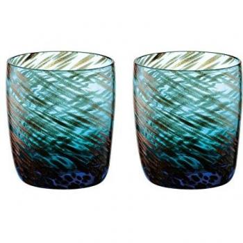 Artland Misty Blue Glass Duo